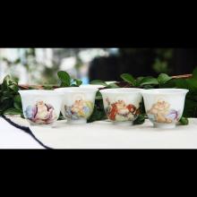 四件套花神杯（笑口常开...