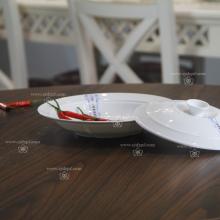莲花盖碗